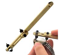 Adjustable Watch Opening Tool - 50mm Metal Watch Back Remover Wrench | Portable Caseback Remover Tool for Most Screw-in Watches, Durable Watchmaker Repair Accessory for Home Maintenance Needs