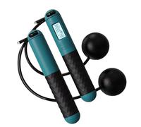 Adjustable Weighted Cordless Jump Rope | Digital Counting Jump Rope Weighted Steel Wire Longrope - Fitness Exercise Training 5cm/1.38 Inches