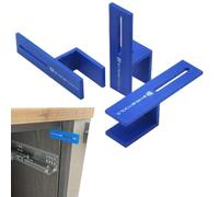 Adjustable Wood Jigs, Professional Woodworking Clips, Accurate Woodworking Fixtures, 18mm Woodworking Jigs, Precise Woodworking Closing Fixing Clip for Accurate Marking and Cutting