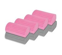 ADLEER 8PCs Esponja Plumero Atrapapolvo Diseño Mejorado - Plumero Humedo - Atrapapolvo de Esponja Limpia Polvo
