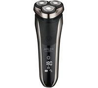 Máquina de afeitar Adler AD 2933 láminas negro LCD batería litio 180 min