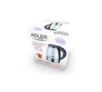 Adler ad-1225 hervidor de agua eléctrico cristal 1,7 litros, recipien