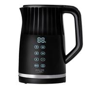 Adler Europe Hervidor eléctrico AD 1350 – pantalla LED y regulación de temperatura 1,7 L