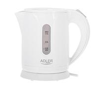 Adler ad 1371w AD 1371 tetera eléctrica 0,8 L Blanco