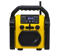 Adler AD 1911 Radio de obra Bluetooth 10W IPX54, 6 pilas