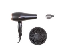 Adler AD-2244 Secador de Pelo Iónico Profesional, con Difusor, 2000W, 2 Velocidades, 3 Temperaturas