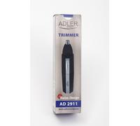 Adler ad 2911 cortapelos para nariz y orejas, cuchillas de acero inoxi