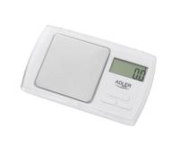 ADLER AD-3161 Balanza de Precisión de Bolsillo (500-0.01 g) Balanzas de Comida pequeñas, Balanzas de joyería eléctricas, Pantalla LCD, Acero Inoxidable