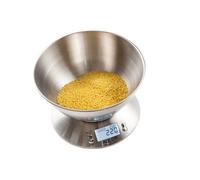 Adler ad 3166 balanza electrónica de cocina digital con bol, 900 ml,