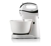 Adler Europe Batidora Amasadora AD 4206 - 300 W, 5 velocidades, bowl giratorio y varillas