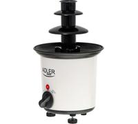 Adler AD 4487 Fuente de Chocolate, 3 Alturas, Capacidad 200 ml, Temperatura Máxima 80°C, Base Antideslizante con Pies Ajustables, Fondue Fruta, 30W