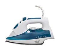Adler ad 5022 plancha de vapor para ropa, suela acero inoxidable, vapo