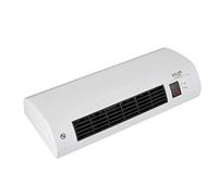 ADLER AD 7714 Calefactor Cerámico de Pared Split, Sensor Ventanas Abiertas, Temporizador Semanal, Termostato Digital 7-38 °C, Función Ventilador, Mando a Distancia, 2200W