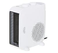 Adler AD 7725w - Ventilador térmico (2000 W, termostato, ventilador de dos niveles de potencia, calefacción eléctrica para apartamentos, baño, oficina, color blanco