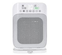 Adler AD 7727 - Calentador de cerámica LED con mando a distancia
