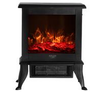 Adler AD 7754 Chimenea eléctrica 1800W 2 niveles 3D llama