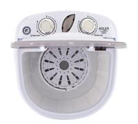 Adler ad 8055 lavadora carga superior 3 kg crema de color, blanco