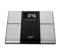 Adler AD 8165 - Báscula con diferentes funciones de análisis, hasta 225 kg, 225 kg