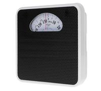 Adler AD 8179 Báscula mecánica de baño - Báscula de fitness analógica - Capacidad de 136kg - Caja metálica robusta - Superficie antideslizante - Fácilmente legible - Calibrada con un pomo