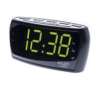 Adler ad1121 radiodespertador digital am-fm, gran pantalla led, contro