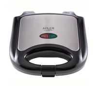 Adler AD 3015 - Sandwichera, color negro y gris