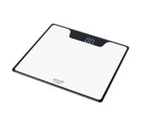 Adler ad8174w báscula de baño digital alta precisión 180kg, pantalla led apagado automático, vidrio templado, , blanco