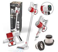 ADLER Aspiradora inalámbrica, regulación de Potencia en 2 Niveles, 300 W