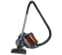 ADLER Aspiradora sin Bolsa Ciclónica AD7065, HEPA 13, Filtración ciclónica, Depósito 1,6L, Flujo de Aire máximo: 27 litros/Segundo, Gris y Naranja, con 5 Accesorios, Potencia Nominal: 700 W