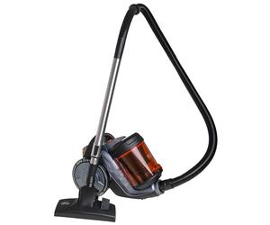 ADLER Aspiradora sin Bolsa Ciclónica AD7065, HEPA 13, Filtración ciclónica, Depósito 1,6L, Flujo de Aire máximo: 27 litros/Segundo, Gris y Naranja, con 5 Accesorios, Potencia Nominal: 700 W