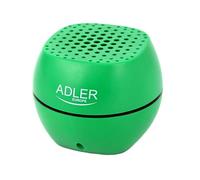 Adler Audio/Speaker Bluetooth Verde, Multicolor, Talla Única