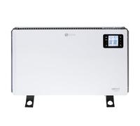 ADLER Camry calefactor convector con pantalla LCD y mando a distancia, 2000 W, color blanco