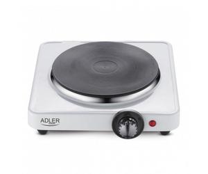 Adler Cocina Eléctrica 1 Quemador 1500W Blanca