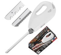 ADLER - Cuchillo eléctrico, 180 W, blanco