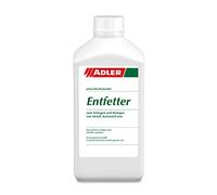ADLER Desengrasante - 1 L - Quitagrasas, limpiador y agente lixiviante a base de agua - Sin disolventes, ni ácidos ni fosfatos, es biodegradable