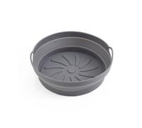 ADLER EUROPE AD 6734 Forro de silicona para freidoras de aire caliente, redondo, 20,3 cm, reutilizable, silicona sin BPA de calidad alimentaria
