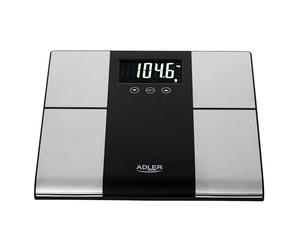 ADLER EUROPE - Báscula con diferentes funciones de análisis, hasta 225 kg
