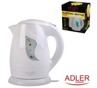 Adler Hervidor Eléctrico de Agua 850W 1 Litro - Calentador Rápido para Café, Té y Más