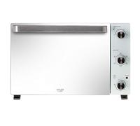 Adler Horno Eléctrico 48L, AD 6027, 60 Minutos de Temporizador, Control de Temperatura 90-230°C, Funciones Múltiples, Cinco modos de cocción, Color Blanco