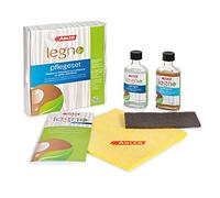 ADLER Legno Juego para el cuidado - Aceite para madera y limpiador para el cuidado suave, la limpieza y la renovación de las superficies de madera tratadas con aceite - 2 x 125ml