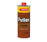 ADLER Pullex Aceite para teca - Color: Incoloro/Transparente 1 l - Aceite para maderas en interiores y exteriores