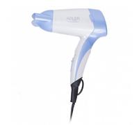 Adler Secador de Pelo 1200W Blanco/Celeste