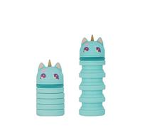 ADLWVP Étui à stylo rétractable Étui à stylo rétractable de Grande capacité Étui à stylo en Silicone étanche adapté aux cadeaux d'anniversaire d'enfants pour garçons et Filles - Bleu