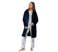 ADMAS BATA CALENTITA MANGA LARGA CON BOTONES PARA MUJER