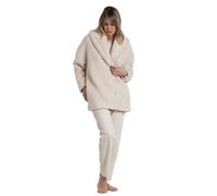 ADMAS BATA CALENTITA MANGA LARGA CON BOTONES PARA MUJER