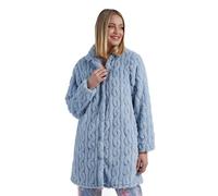 ADMAS BATA CALENTITA MANGA LARGA CON BOTONES PARA MUJER