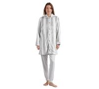 ADMAS BATA CALENTITA MANGA LARGA CON BOTONES PARA MUJER