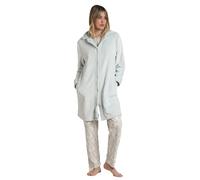 ADMAS BATA CALENTITA MANGA LARGA CON BOTONES PARA MUJER