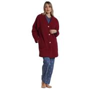 ADMAS BATA CALENTITA MANGA LARGA CON BOTONES PARA MUJER