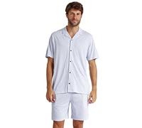 ADMAS Classic Pijama Abierto Manga Corta Stripes & Dots para Hombre