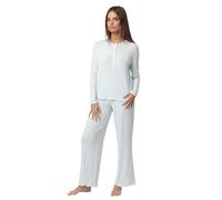 ADMAS Classic Pijama Manga Larga Tapeta Romantic para Mujer